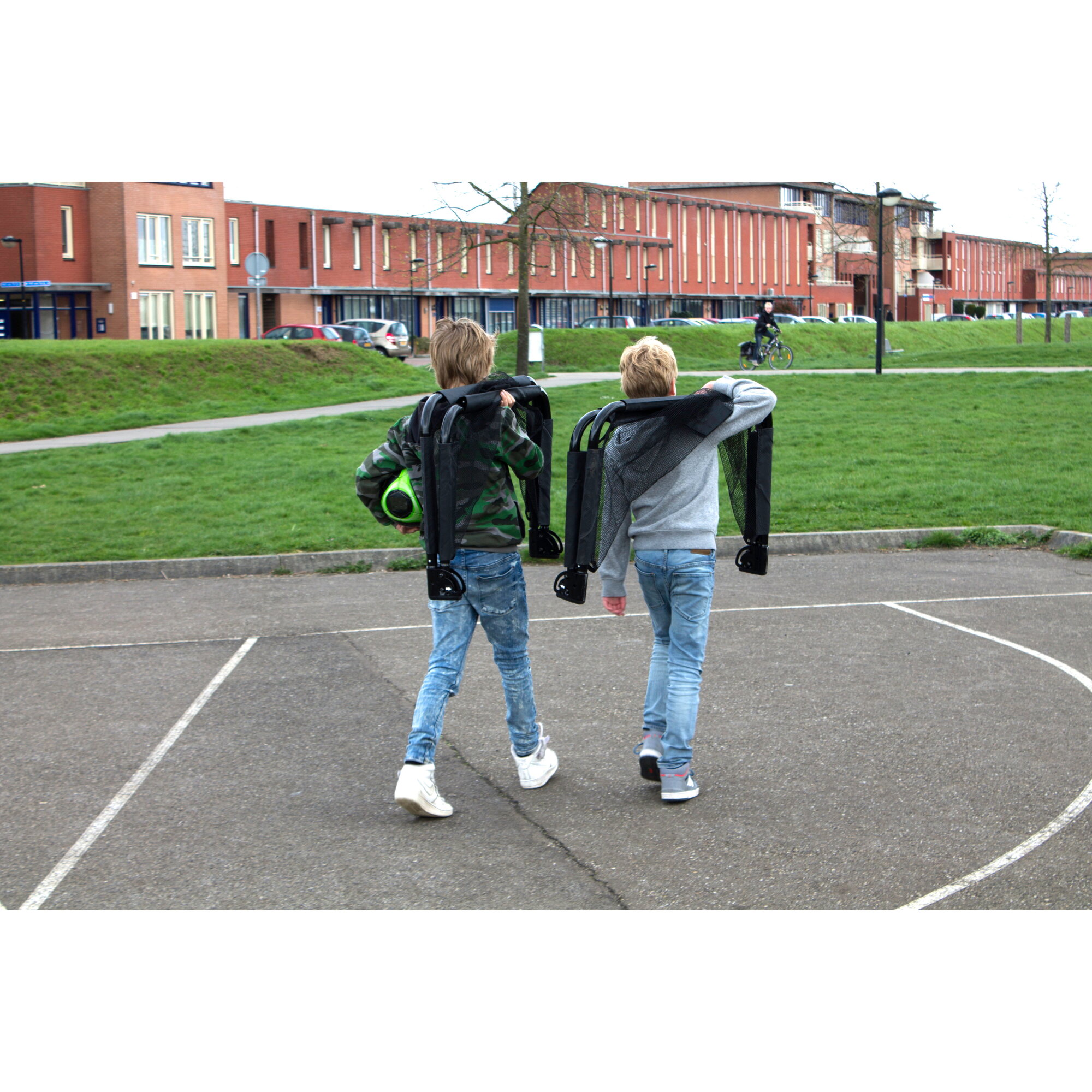 Футбольні ворота Exit Pico стальні складні 90*60 см (набір 2 шт.) - Зображення 2