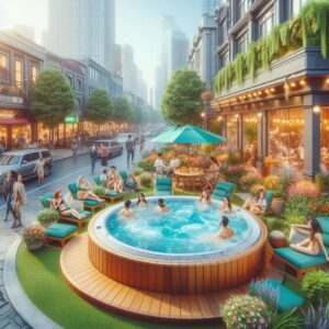 Спа басейни, джакузі вуличні